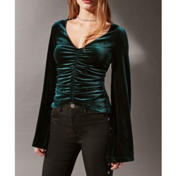 Urban Outfitters | Tops | Green Velvet 